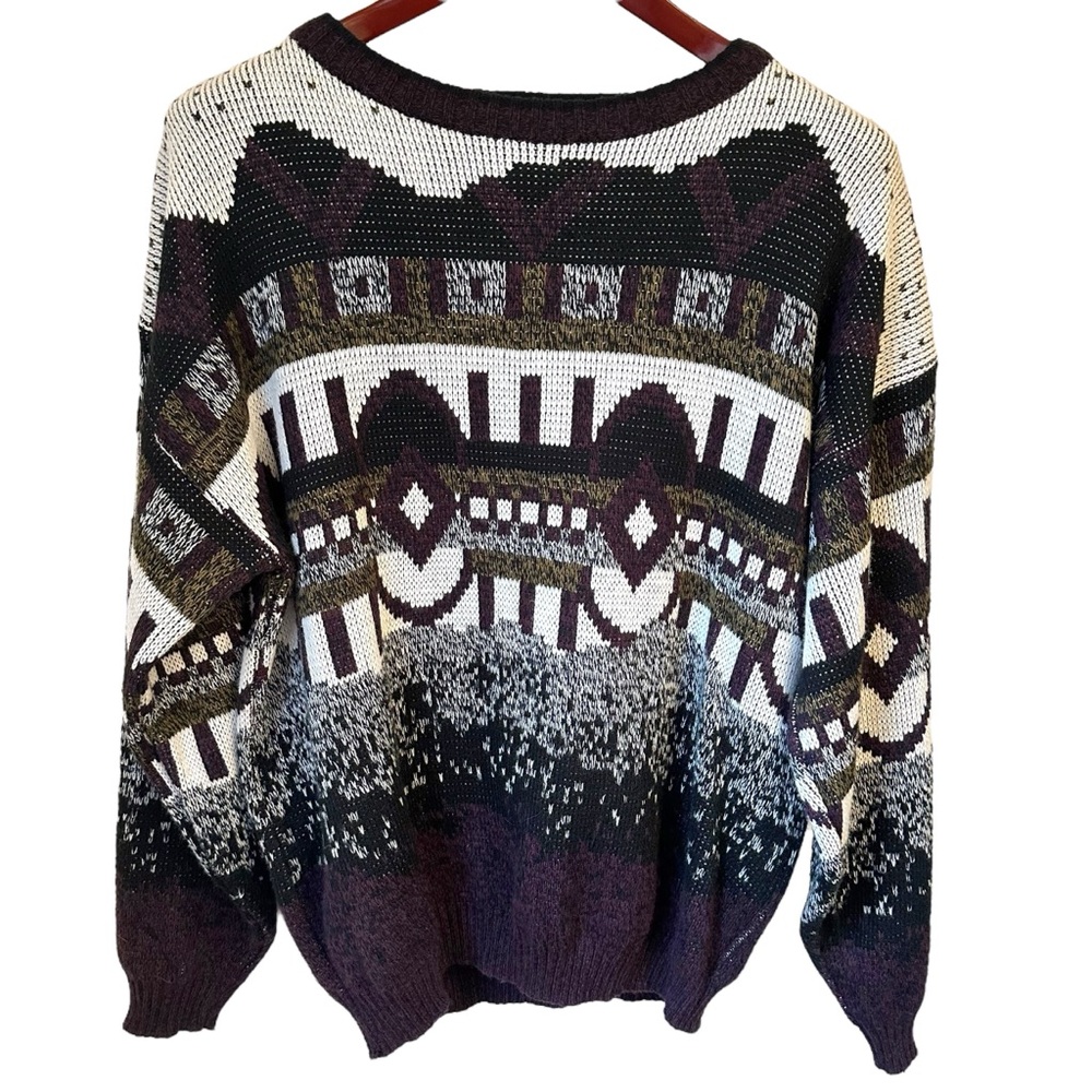 Vintage Todays News Sweater L